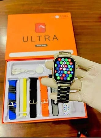 7-in-1 Ultra Strap Watch Combo