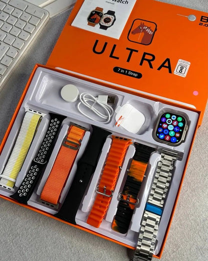 7-in-1 Ultra Strap Watch Combo