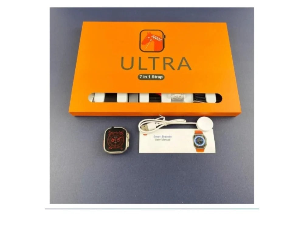 7-in-1 Ultra Strap Watch Combo