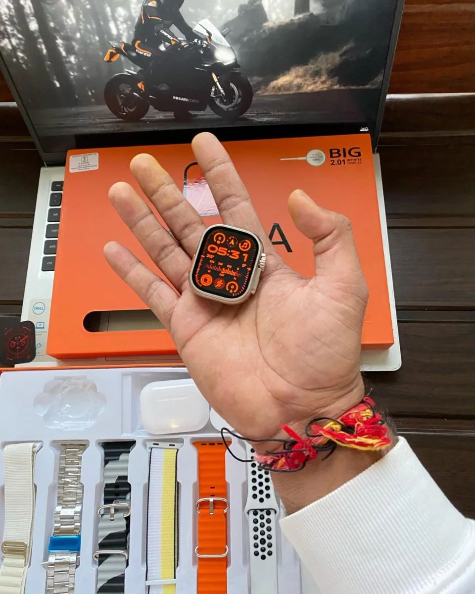 7-in-1 Ultra Strap Watch Combo
